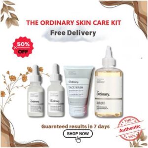 4 in 1 Skincare Bundle – 4 Pcs Glycolic Acid, Face Wash, Niacinamide & Hyaluronic Acid Serum