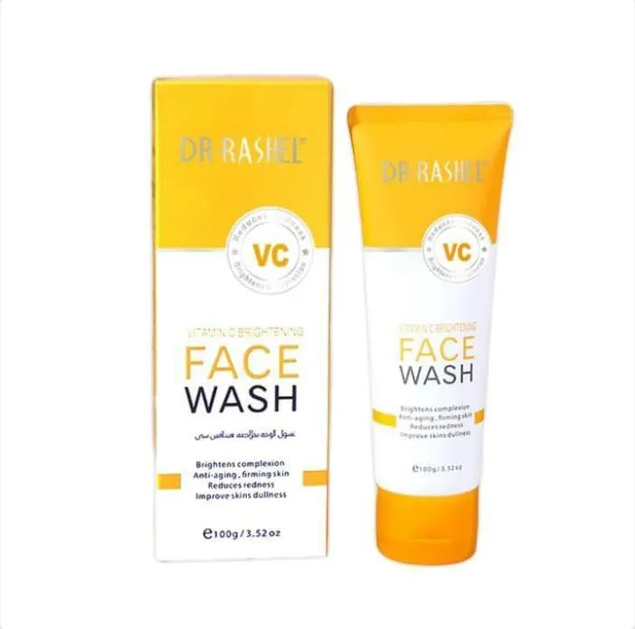 Vitamin C Brightening Complexion Anti aging Reduces Redness Face Wash - Image 3