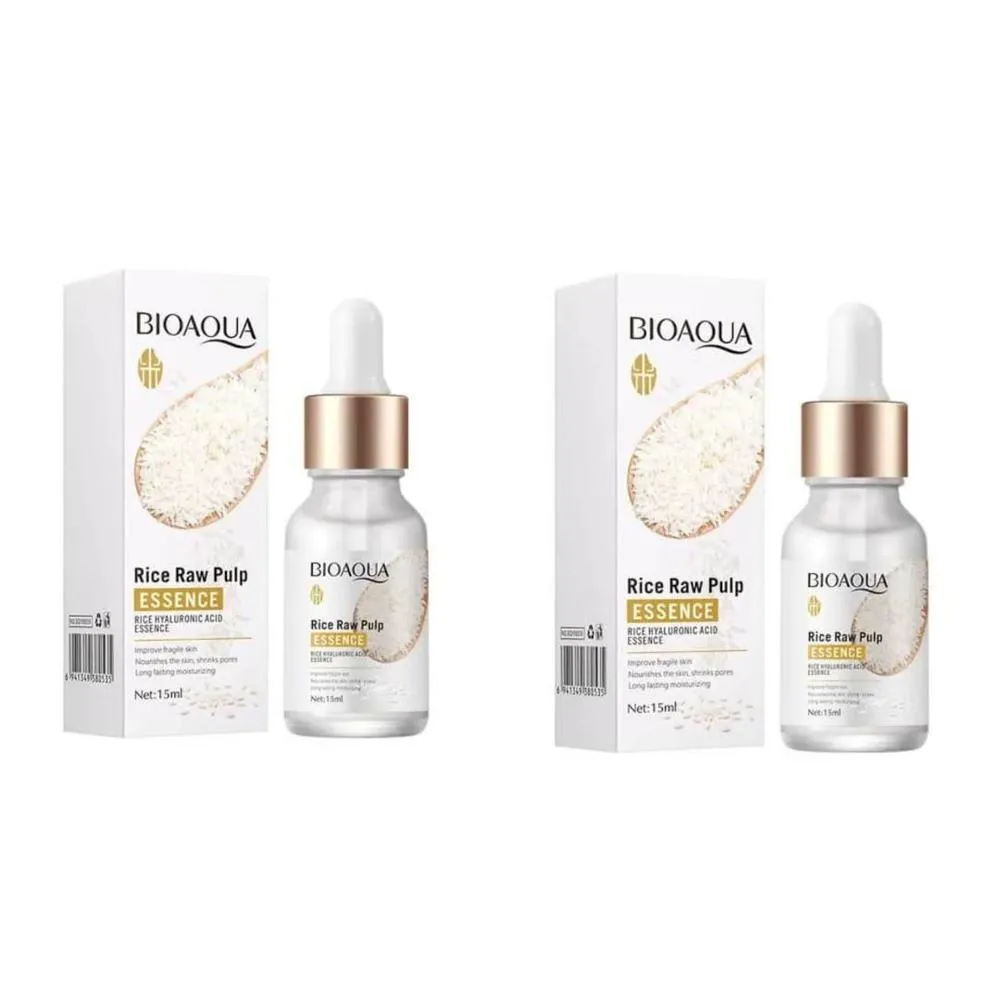Skin Brightening Rice Essence Serum , Pack Of 2