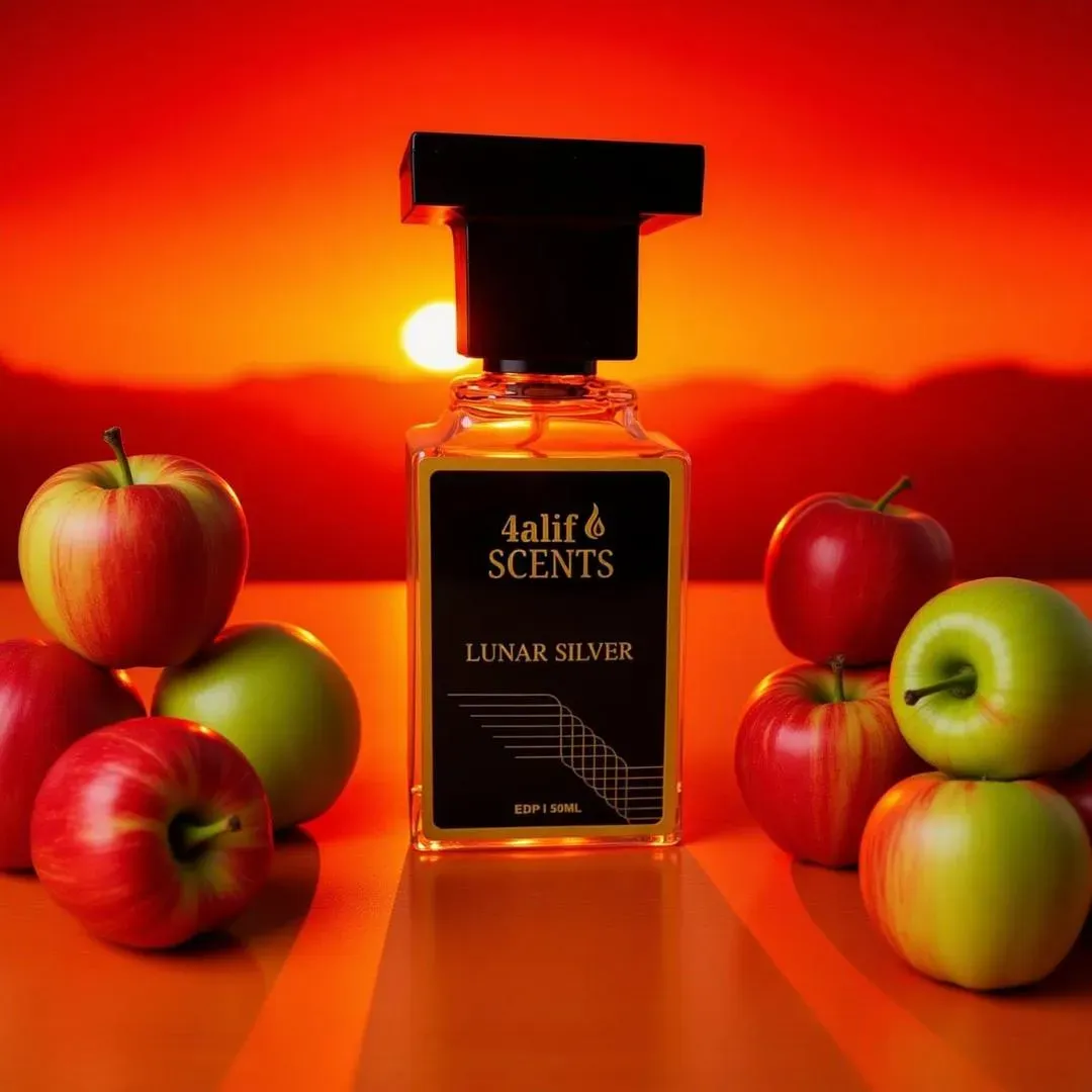 Lunar Silver Fresh, Long Lasting Perfume for Men | 4alif Scents