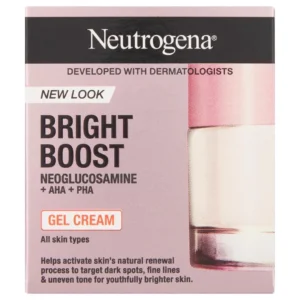 Neutrogena ? Bright Boost Gel Cream ? Overnight Hydration & Skin Brightening ? 50ml